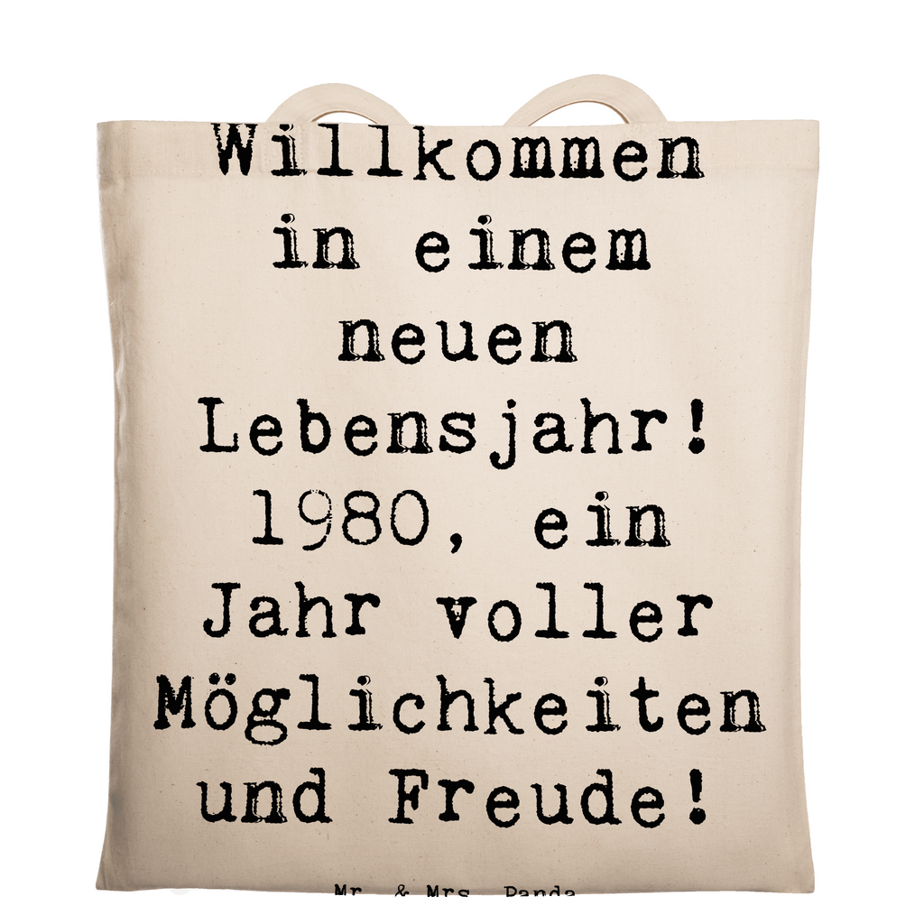 Tragetasche Spruch 1980 Geburtstag Beuteltasche, Beutel, Einkaufstasche, Jutebeutel, Stoffbeutel, Tasche, Shopper, Umhängetasche, Strandtasche, Schultertasche, Stofftasche, Tragetasche, Badetasche, Jutetasche, Einkaufstüte, Laptoptasche, Geburtstag, Geburtstagsgeschenk, Geschenk