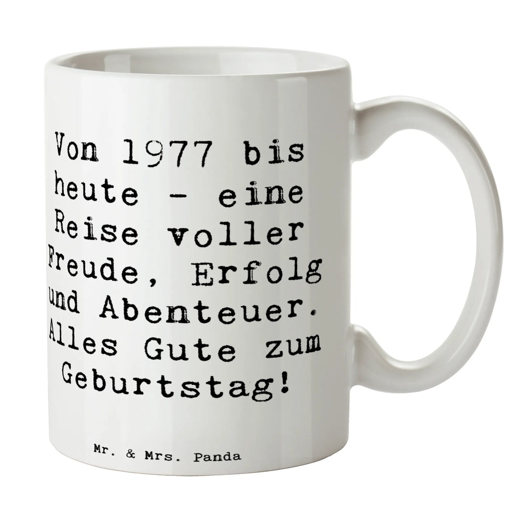 Tasse Spruch 1977 Geburtstag Tasse, Kaffeetasse, Teetasse, Becher, Kaffeebecher, Teebecher, Keramiktasse, Porzellantasse, Büro Tasse, Geschenk Tasse, Tasse Sprüche, Tasse Motive, Kaffeetassen, Tasse bedrucken, Designer Tasse, Cappuccino Tassen, Schöne Teetassen, Geburtstag, Geburtstagsgeschenk, Geschenk