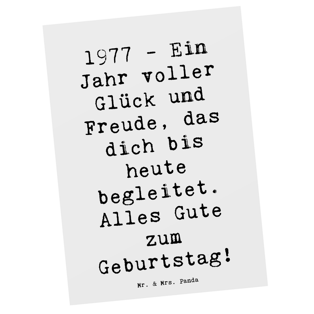 Postkarte Spruch 1977 Geburtstag Postkarte, Karte, Geschenkkarte, Grußkarte, Einladung, Ansichtskarte, Geburtstagskarte, Einladungskarte, Dankeskarte, Ansichtskarten, Einladung Geburtstag, Einladungskarten Geburtstag, Geburtstag, Geburtstagsgeschenk, Geschenk