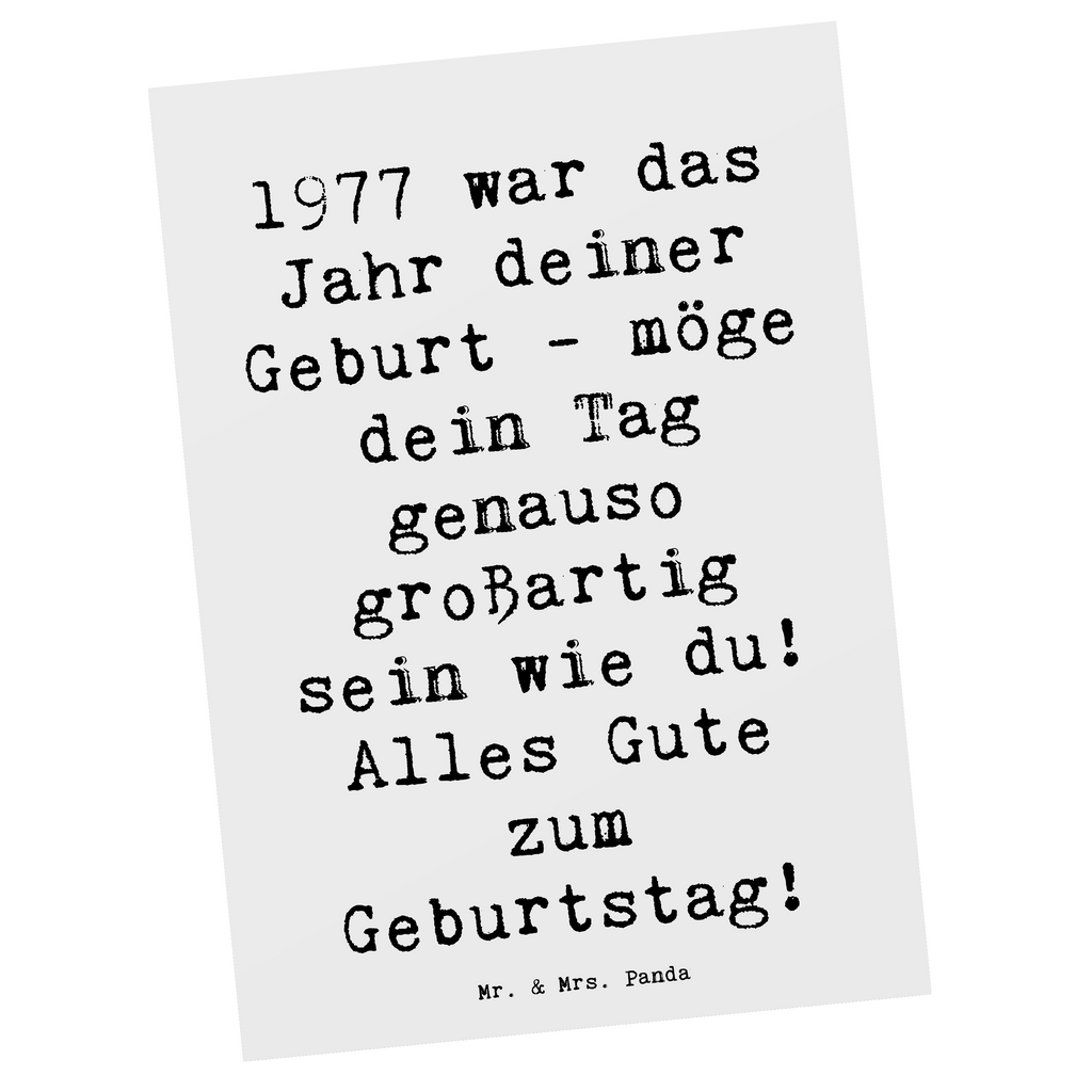 Postkarte Spruch 1977 Geburtstag Postkarte, Karte, Geschenkkarte, Grußkarte, Einladung, Ansichtskarte, Geburtstagskarte, Einladungskarte, Dankeskarte, Ansichtskarten, Einladung Geburtstag, Einladungskarten Geburtstag, Geburtstag, Geburtstagsgeschenk, Geschenk