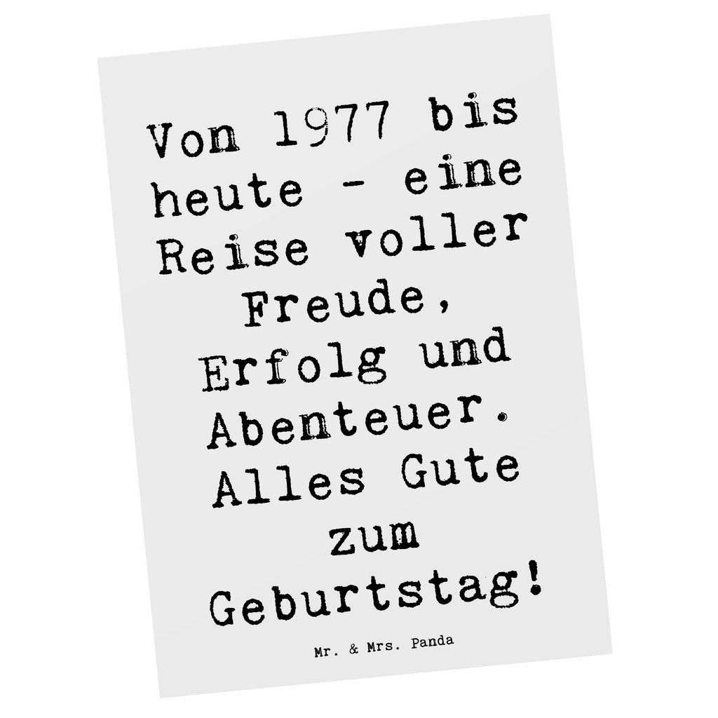 Postkarte Spruch 1977 Geburtstag Postkarte, Karte, Geschenkkarte, Grußkarte, Einladung, Ansichtskarte, Geburtstagskarte, Einladungskarte, Dankeskarte, Ansichtskarten, Einladung Geburtstag, Einladungskarten Geburtstag, Geburtstag, Geburtstagsgeschenk, Geschenk