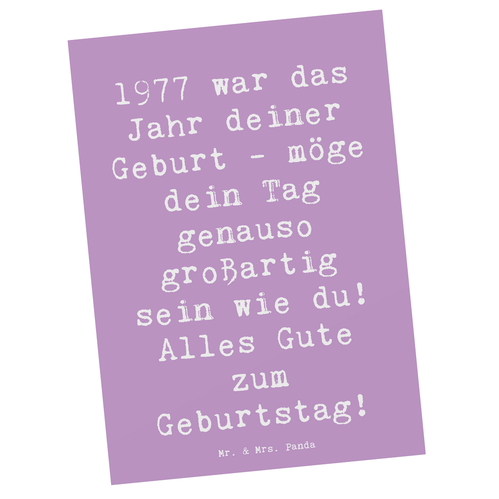 Postkarte Spruch 1977 Geburtstag Postkarte, Karte, Geschenkkarte, Grußkarte, Einladung, Ansichtskarte, Geburtstagskarte, Einladungskarte, Dankeskarte, Ansichtskarten, Einladung Geburtstag, Einladungskarten Geburtstag, Geburtstag, Geburtstagsgeschenk, Geschenk