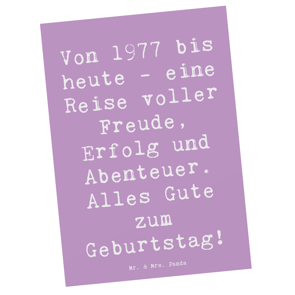 Postkarte Spruch 1977 Geburtstag Postkarte, Karte, Geschenkkarte, Grußkarte, Einladung, Ansichtskarte, Geburtstagskarte, Einladungskarte, Dankeskarte, Ansichtskarten, Einladung Geburtstag, Einladungskarten Geburtstag, Geburtstag, Geburtstagsgeschenk, Geschenk