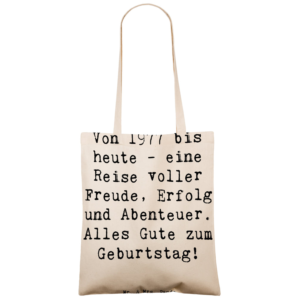 Tragetasche Spruch 1977 Geburtstag Beuteltasche, Beutel, Einkaufstasche, Jutebeutel, Stoffbeutel, Tasche, Shopper, Umhängetasche, Strandtasche, Schultertasche, Stofftasche, Tragetasche, Badetasche, Jutetasche, Einkaufstüte, Laptoptasche, Geburtstag, Geburtstagsgeschenk, Geschenk