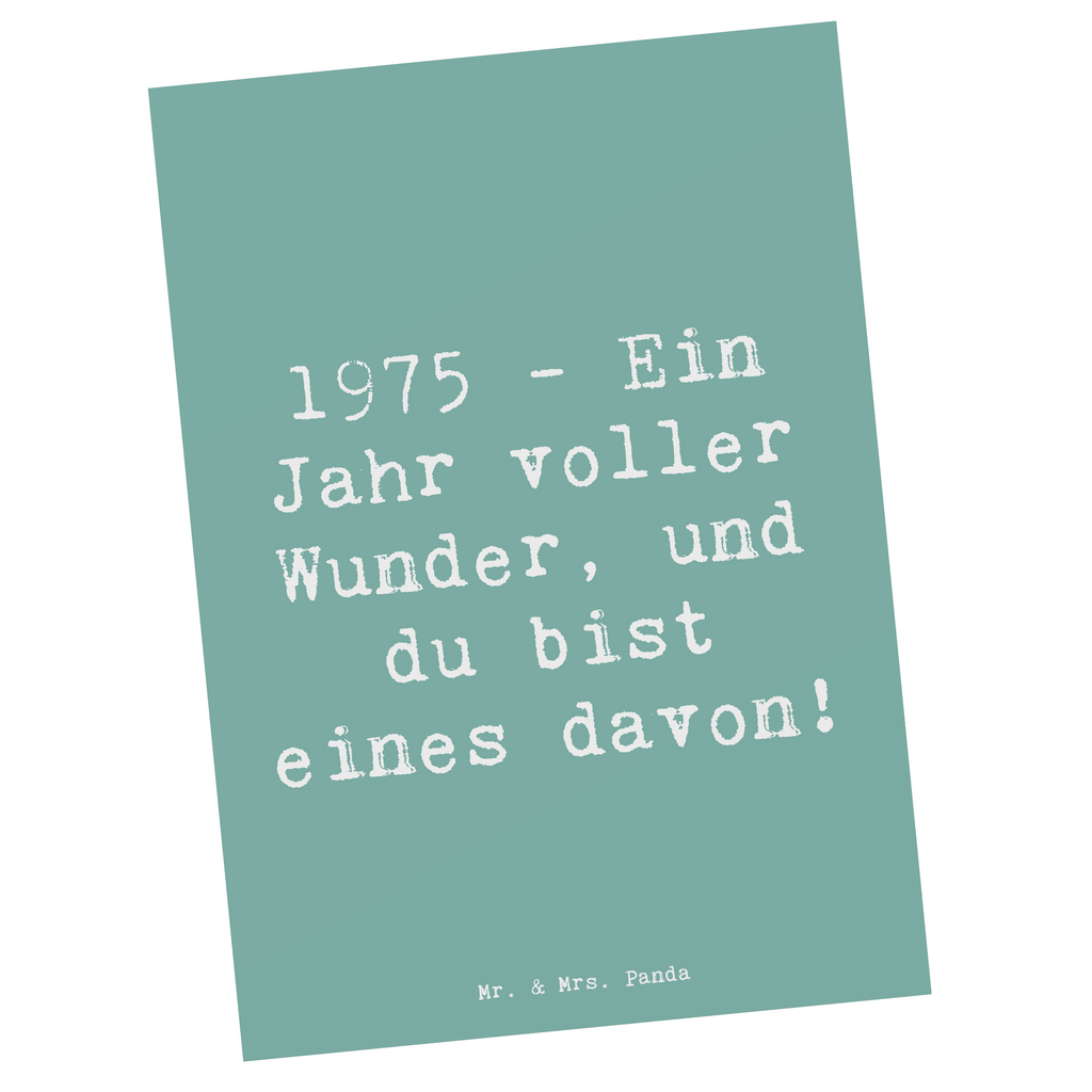 Postkarte Spruch 1975 Geburtstag Wunder Postkarte, Karte, Geschenkkarte, Grußkarte, Einladung, Ansichtskarte, Geburtstagskarte, Einladungskarte, Dankeskarte, Ansichtskarten, Einladung Geburtstag, Einladungskarten Geburtstag, Geburtstag, Geburtstagsgeschenk, Geschenk