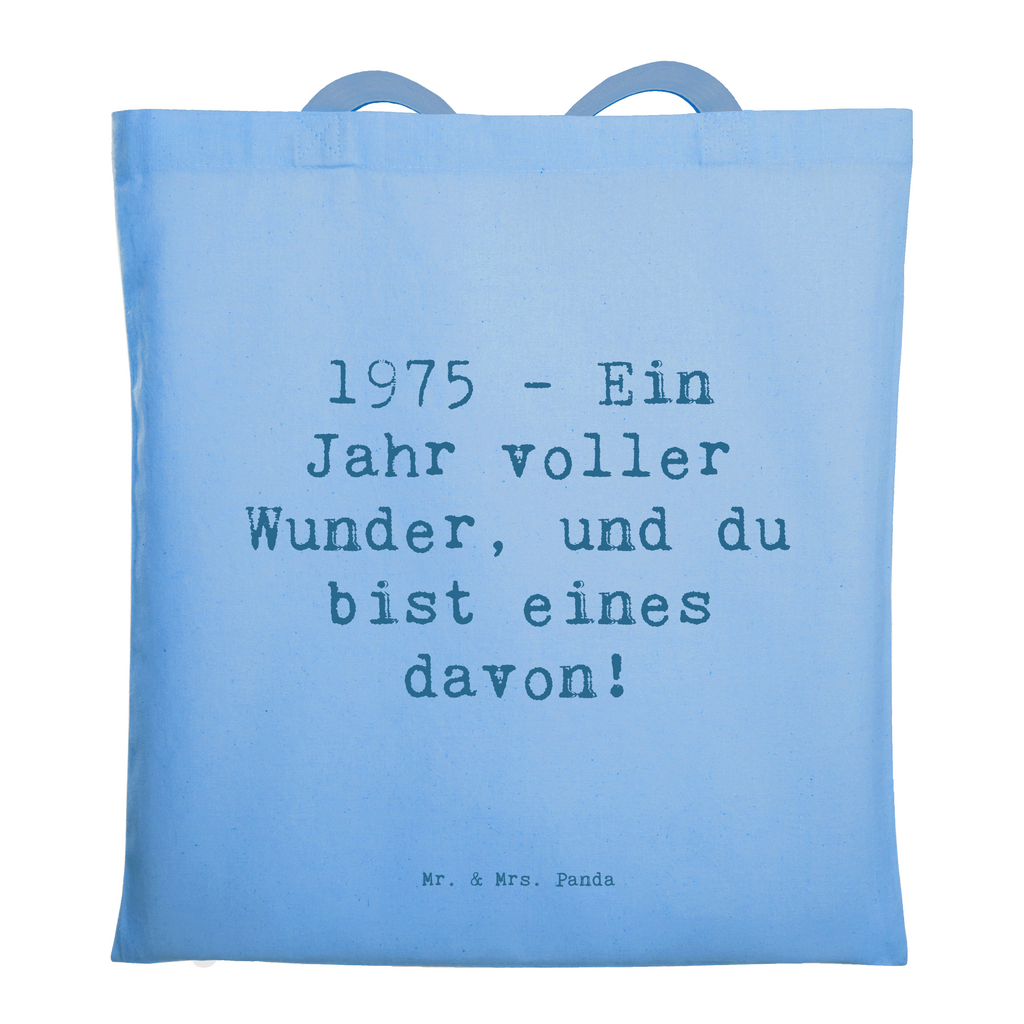 Tragetasche Spruch 1975 Geburtstag Wunder Beuteltasche, Beutel, Einkaufstasche, Jutebeutel, Stoffbeutel, Tasche, Shopper, Umhängetasche, Strandtasche, Schultertasche, Stofftasche, Tragetasche, Badetasche, Jutetasche, Einkaufstüte, Laptoptasche, Geburtstag, Geburtstagsgeschenk, Geschenk