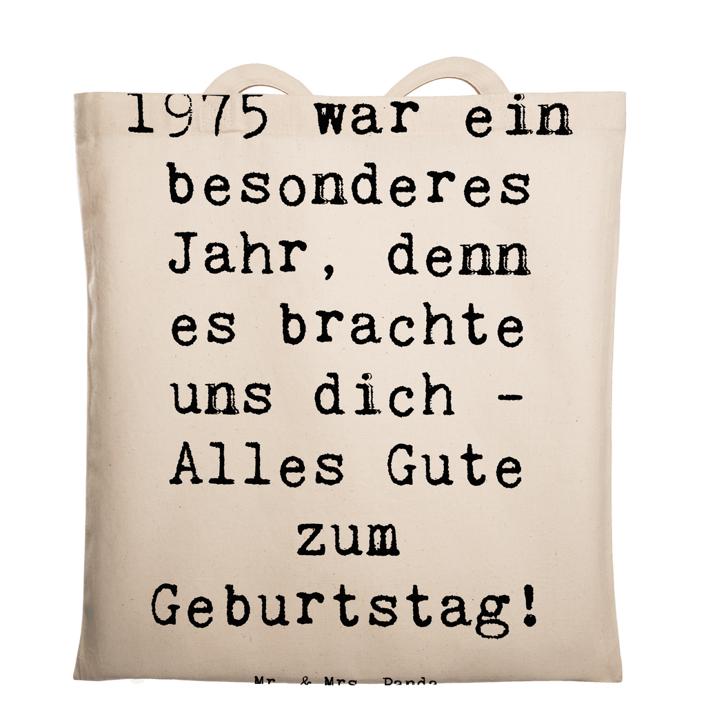 Tragetasche Spruch 1975 Geburtstag Beuteltasche, Beutel, Einkaufstasche, Jutebeutel, Stoffbeutel, Tasche, Shopper, Umhängetasche, Strandtasche, Schultertasche, Stofftasche, Tragetasche, Badetasche, Jutetasche, Einkaufstüte, Laptoptasche, Geburtstag, Geburtstagsgeschenk, Geschenk