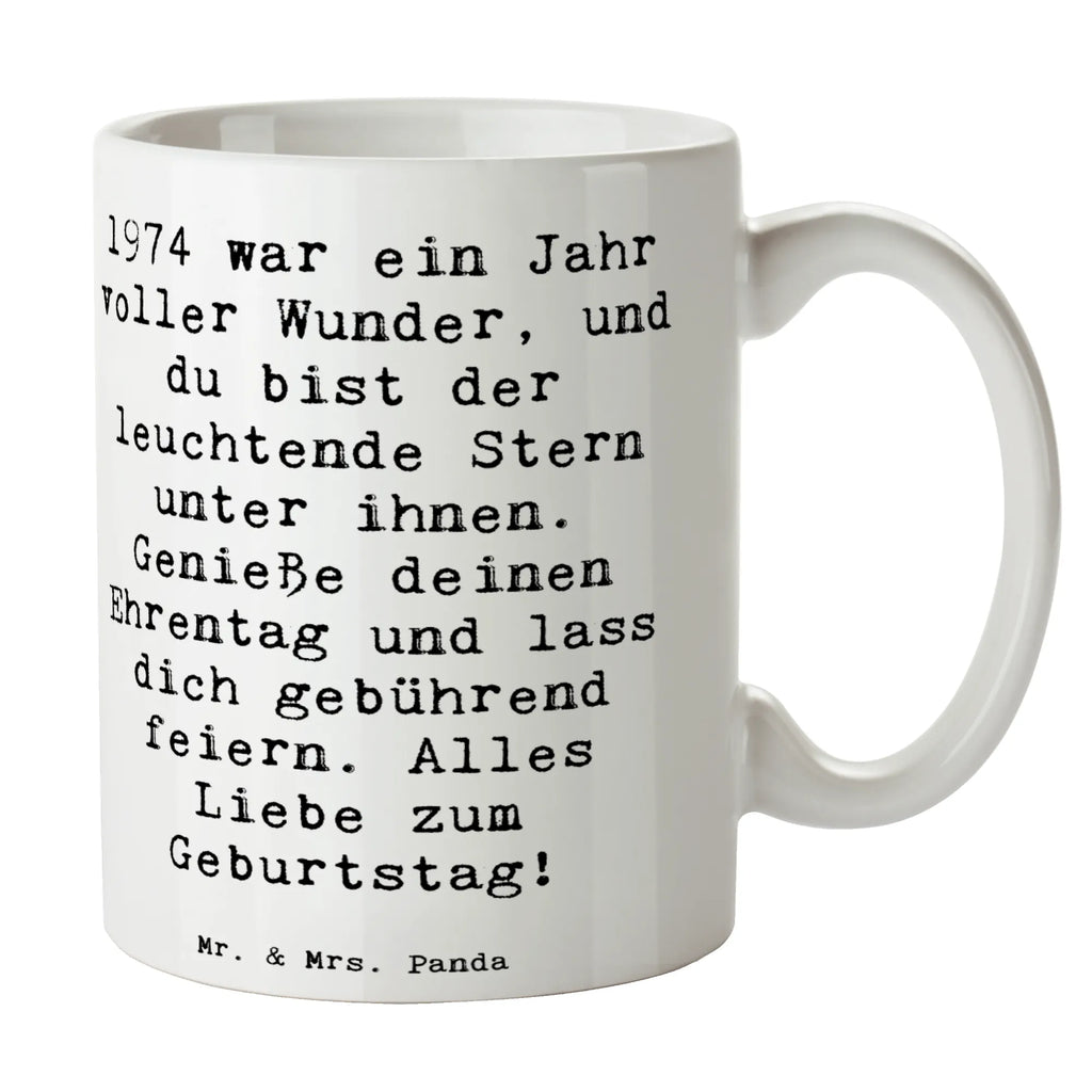 Tasse Spruch 1974 Geburtstag Stern Tasse, Kaffeetasse, Teetasse, Becher, Kaffeebecher, Teebecher, Keramiktasse, Porzellantasse, Büro Tasse, Geschenk Tasse, Tasse Sprüche, Tasse Motive, Kaffeetassen, Tasse bedrucken, Designer Tasse, Cappuccino Tassen, Schöne Teetassen, Geburtstag, Geburtstagsgeschenk, Geschenk