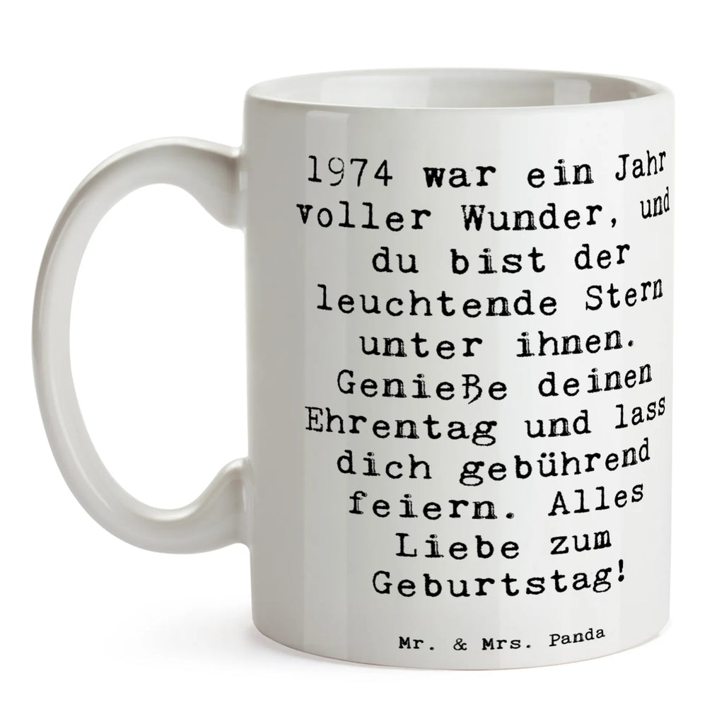 Tasse Spruch 1974 Geburtstag Stern Tasse, Kaffeetasse, Teetasse, Becher, Kaffeebecher, Teebecher, Keramiktasse, Porzellantasse, Büro Tasse, Geschenk Tasse, Tasse Sprüche, Tasse Motive, Kaffeetassen, Tasse bedrucken, Designer Tasse, Cappuccino Tassen, Schöne Teetassen, Geburtstag, Geburtstagsgeschenk, Geschenk