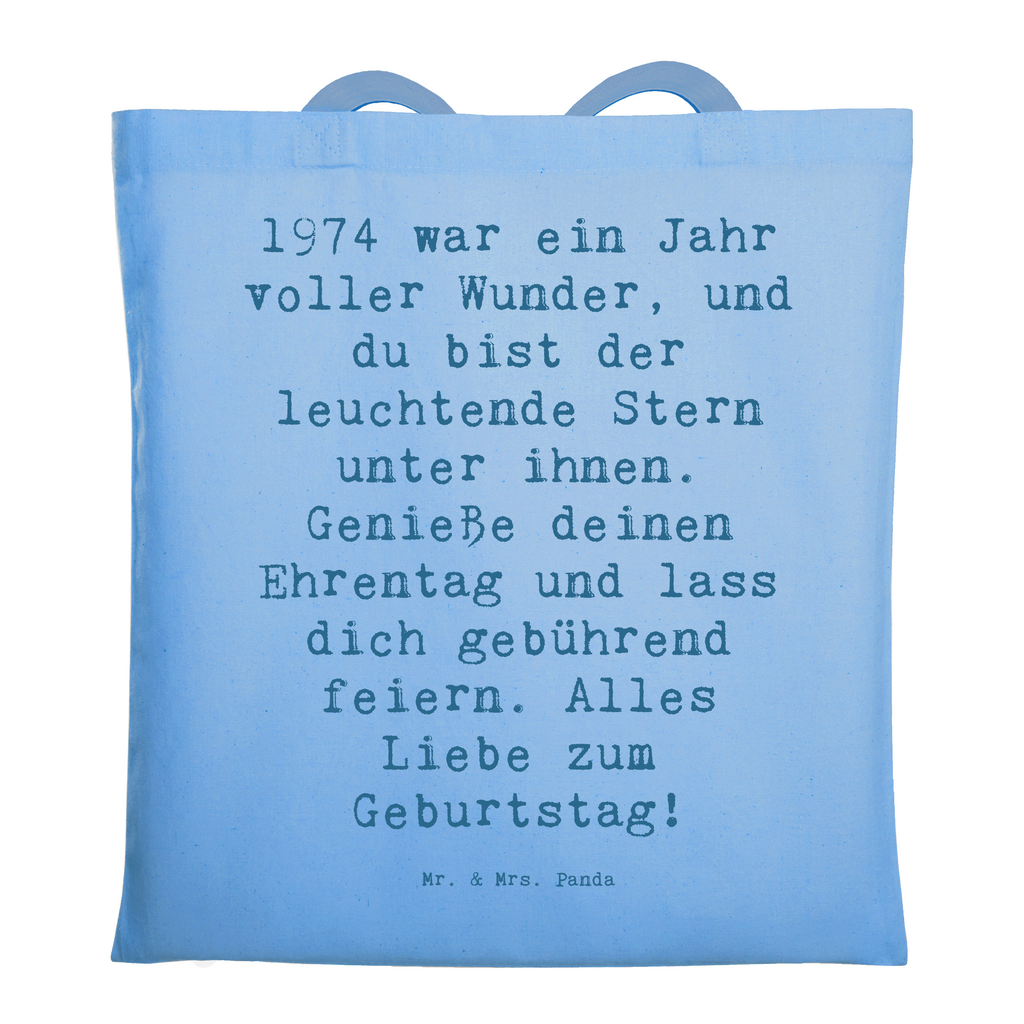 Tragetasche Spruch 1974 Geburtstag Stern Beuteltasche, Beutel, Einkaufstasche, Jutebeutel, Stoffbeutel, Tasche, Shopper, Umhängetasche, Strandtasche, Schultertasche, Stofftasche, Tragetasche, Badetasche, Jutetasche, Einkaufstüte, Laptoptasche, Geburtstag, Geburtstagsgeschenk, Geschenk