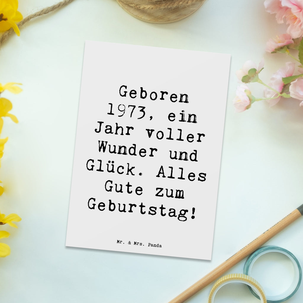 Postkarte Spruch 1973 Geburtstag Postkarte, Karte, Geschenkkarte, Grußkarte, Einladung, Ansichtskarte, Geburtstagskarte, Einladungskarte, Dankeskarte, Ansichtskarten, Einladung Geburtstag, Einladungskarten Geburtstag, Geburtstag, Geburtstagsgeschenk, Geschenk