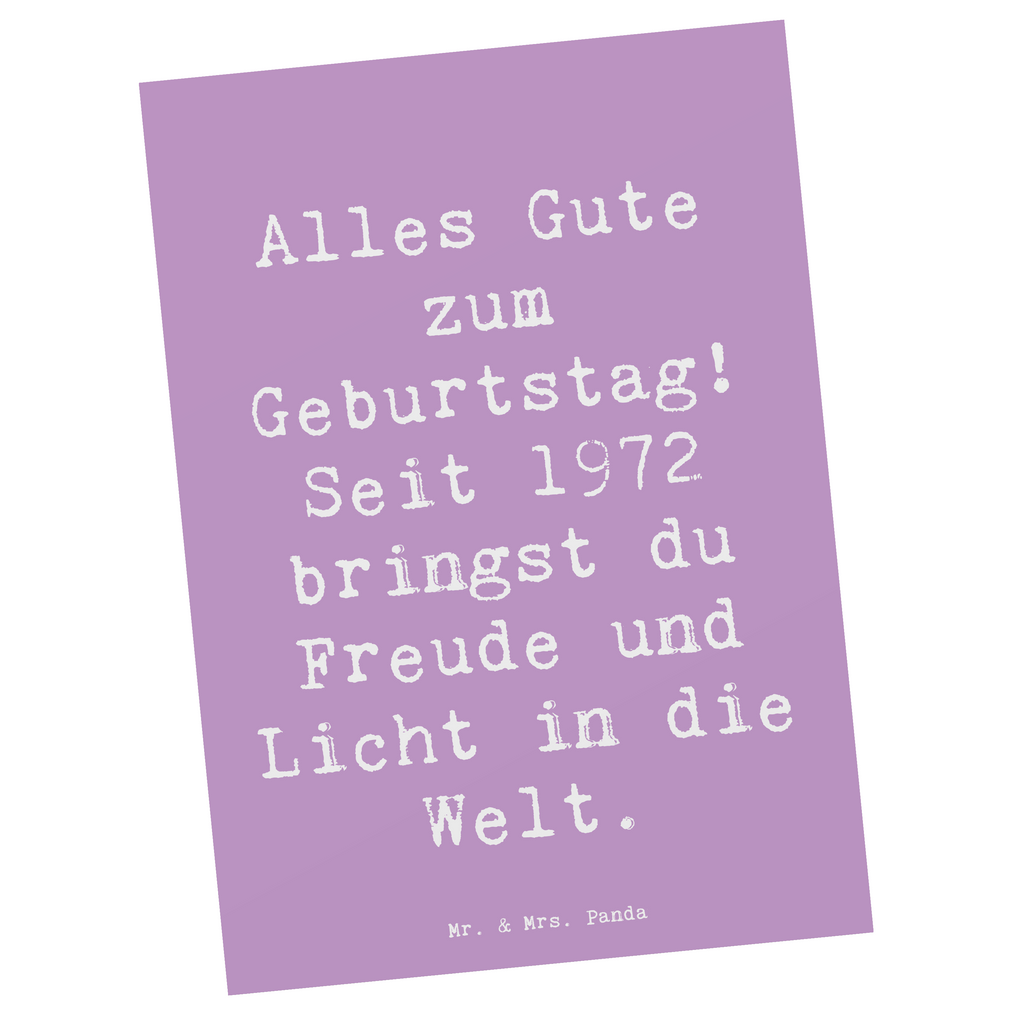 Postkarte Spruch 1972 Geburtstag Freude Postkarte, Karte, Geschenkkarte, Grußkarte, Einladung, Ansichtskarte, Geburtstagskarte, Einladungskarte, Dankeskarte, Ansichtskarten, Einladung Geburtstag, Einladungskarten Geburtstag, Geburtstag, Geburtstagsgeschenk, Geschenk