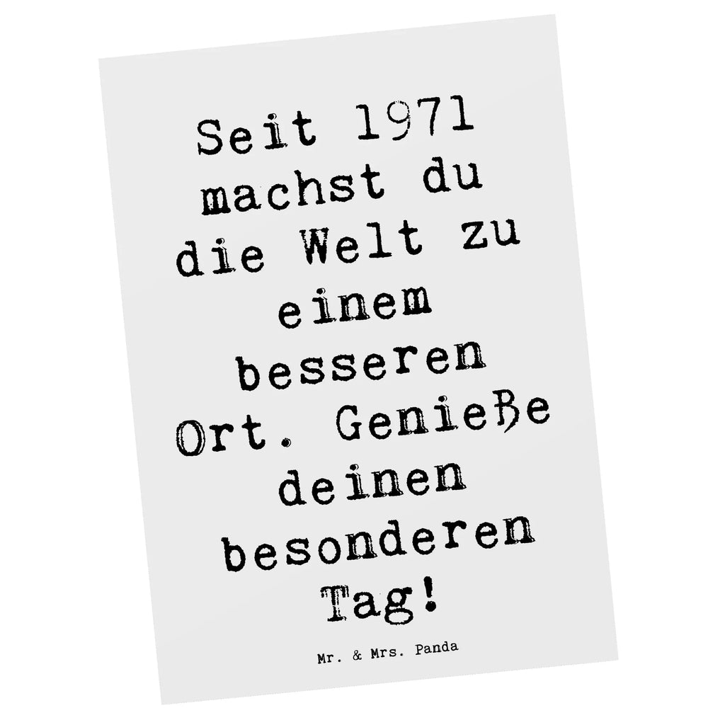 Postkarte Spruch 1971 Geburtstag Postkarte, Karte, Geschenkkarte, Grußkarte, Einladung, Ansichtskarte, Geburtstagskarte, Einladungskarte, Dankeskarte, Ansichtskarten, Einladung Geburtstag, Einladungskarten Geburtstag, Geburtstag, Geburtstagsgeschenk, Geschenk