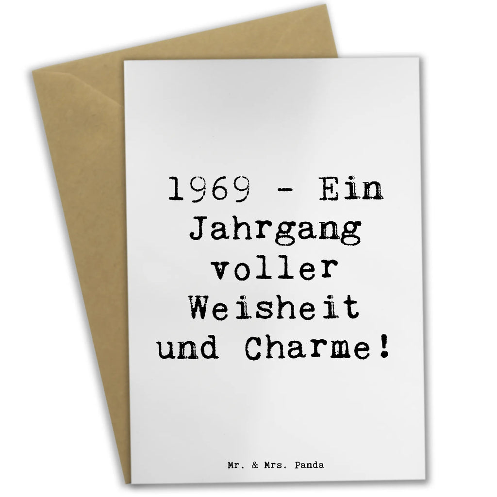 Grußkarte Spruch 1969 Geburtstag Grußkarte, Klappkarte, Einladungskarte, Glückwunschkarte, Hochzeitskarte, Geburtstagskarte, Karte, Ansichtskarten, Geburtstag, Geburtstagsgeschenk, Geschenk