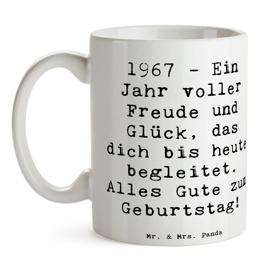 Tasse Spruch 1967 Geburtstag Freude Tasse, Kaffeetasse, Teetasse, Becher, Kaffeebecher, Teebecher, Keramiktasse, Porzellantasse, Büro Tasse, Geschenk Tasse, Tasse Sprüche, Tasse Motive, Kaffeetassen, Tasse bedrucken, Designer Tasse, Cappuccino Tassen, Schöne Teetassen, Geburtstag, Geburtstagsgeschenk, Geschenk