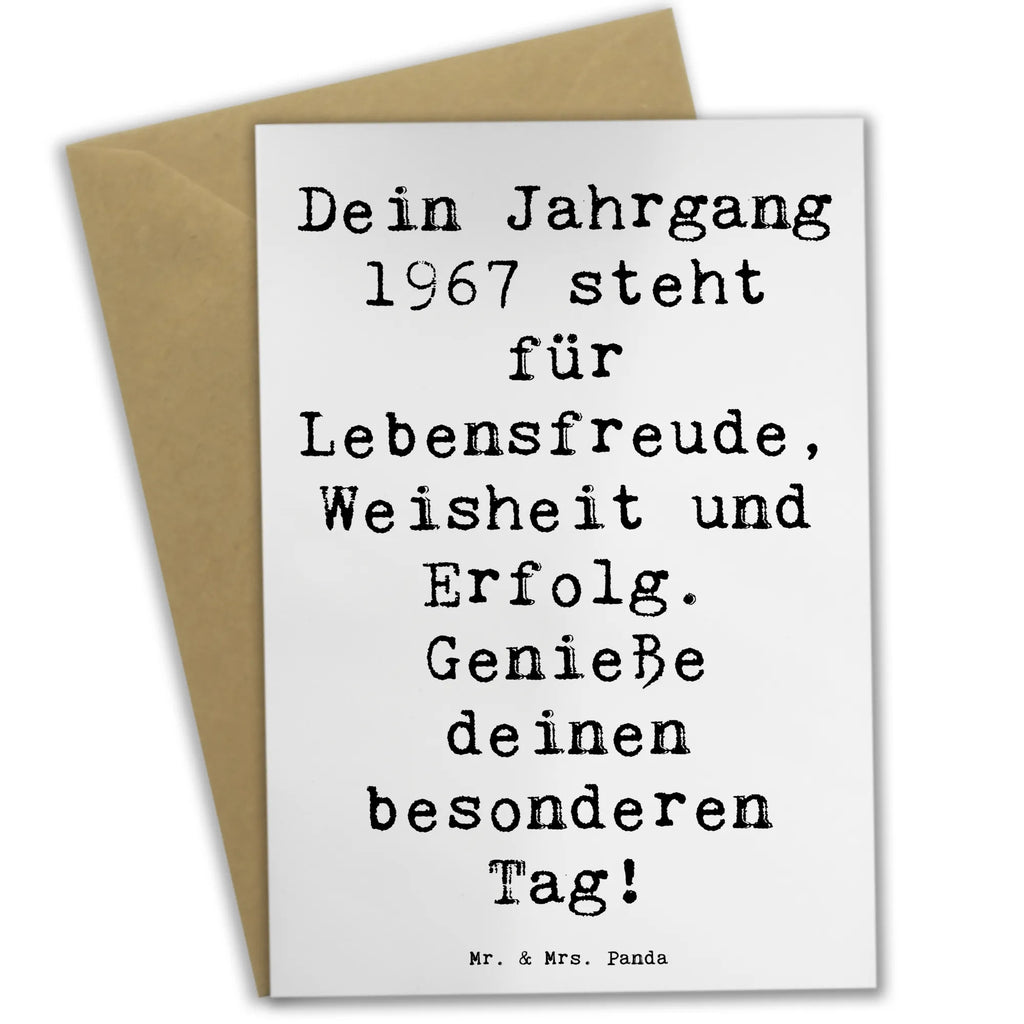 Grußkarte Spruch 1967 Geburtstag Grußkarte, Klappkarte, Einladungskarte, Glückwunschkarte, Hochzeitskarte, Geburtstagskarte, Karte, Ansichtskarten, Geburtstag, Geburtstagsgeschenk, Geschenk