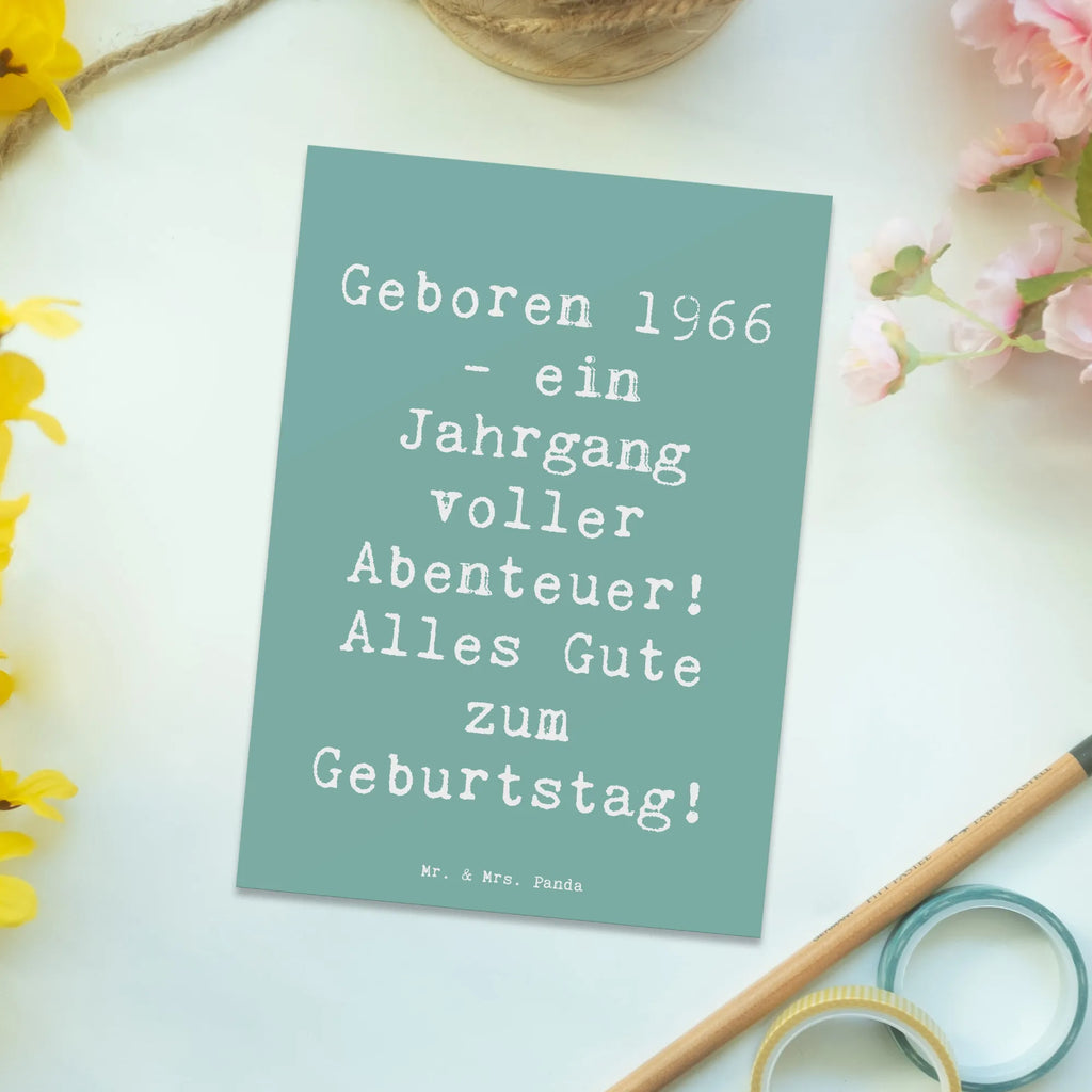 Postkarte Spruch 1966 Geburtstag Abenteuer Postkarte, Karte, Geschenkkarte, Grußkarte, Einladung, Ansichtskarte, Geburtstagskarte, Einladungskarte, Dankeskarte, Ansichtskarten, Einladung Geburtstag, Einladungskarten Geburtstag, Geburtstag, Geburtstagsgeschenk, Geschenk