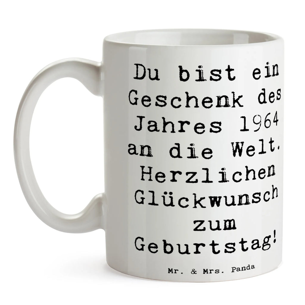 Tasse Spruch 1964 Geburtstag Geschenk Tasse, Kaffeetasse, Teetasse, Becher, Kaffeebecher, Teebecher, Keramiktasse, Porzellantasse, Büro Tasse, Geschenk Tasse, Tasse Sprüche, Tasse Motive, Kaffeetassen, Tasse bedrucken, Designer Tasse, Cappuccino Tassen, Schöne Teetassen, Geburtstag, Geburtstagsgeschenk, Geschenk