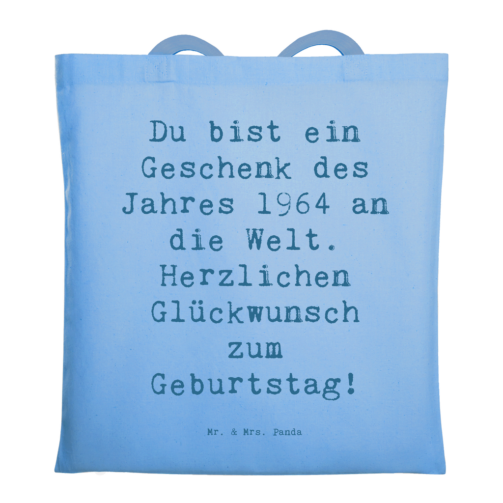 Tragetasche Spruch 1964 Geburtstag Geschenk Beuteltasche, Beutel, Einkaufstasche, Jutebeutel, Stoffbeutel, Tasche, Shopper, Umhängetasche, Strandtasche, Schultertasche, Stofftasche, Tragetasche, Badetasche, Jutetasche, Einkaufstüte, Laptoptasche, Geburtstag, Geburtstagsgeschenk, Geschenk