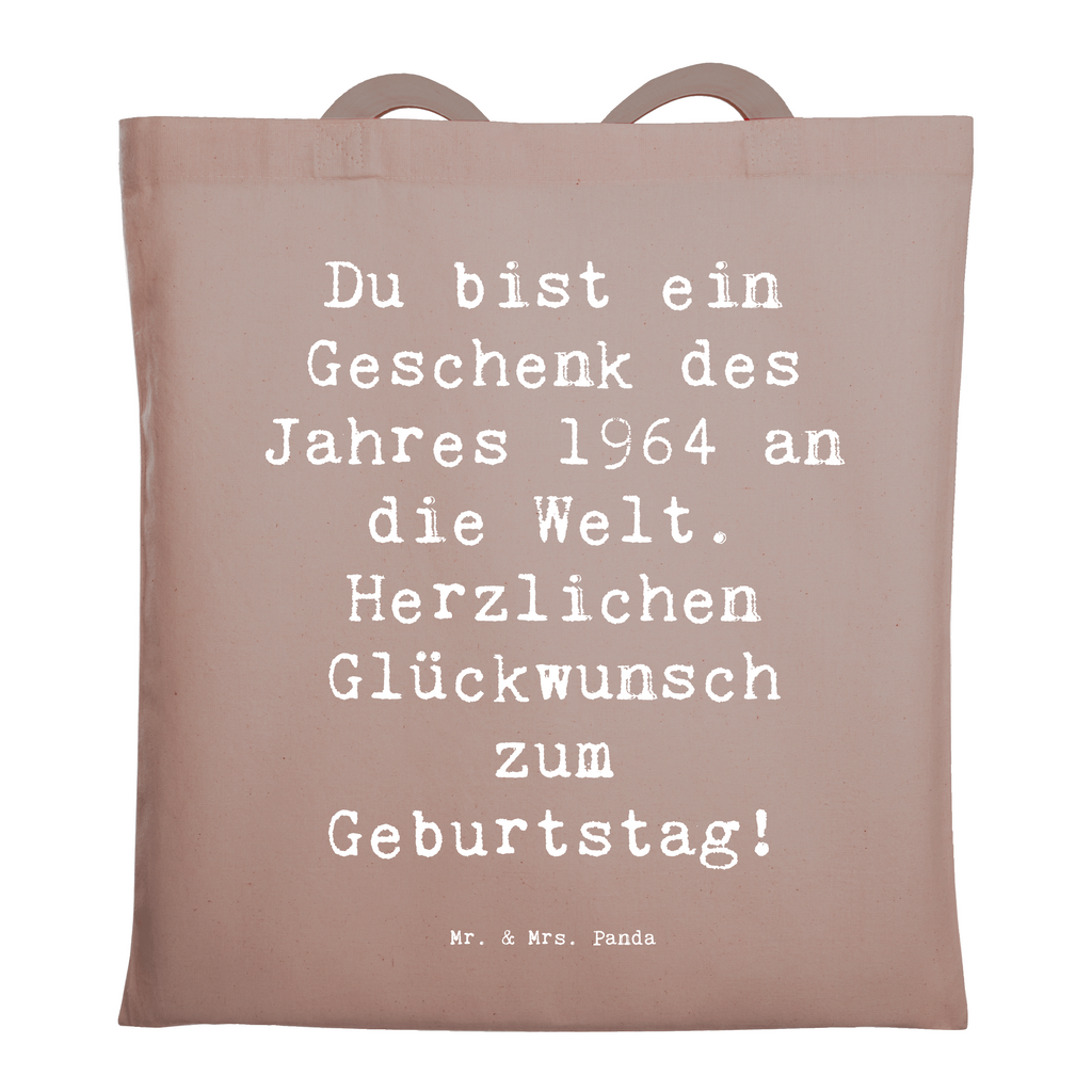 Tragetasche Spruch 1964 Geburtstag Geschenk Beuteltasche, Beutel, Einkaufstasche, Jutebeutel, Stoffbeutel, Tasche, Shopper, Umhängetasche, Strandtasche, Schultertasche, Stofftasche, Tragetasche, Badetasche, Jutetasche, Einkaufstüte, Laptoptasche, Geburtstag, Geburtstagsgeschenk, Geschenk