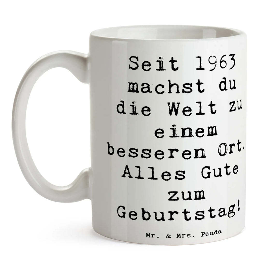 Tasse Spruch 1963 Geburtstag Tasse, Kaffeetasse, Teetasse, Becher, Kaffeebecher, Teebecher, Keramiktasse, Porzellantasse, Büro Tasse, Geschenk Tasse, Tasse Sprüche, Tasse Motive, Kaffeetassen, Tasse bedrucken, Designer Tasse, Cappuccino Tassen, Schöne Teetassen, Geburtstag, Geburtstagsgeschenk, Geschenk