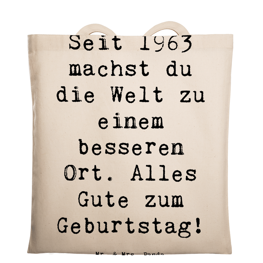 Tragetasche Spruch 1963 Geburtstag Beuteltasche, Beutel, Einkaufstasche, Jutebeutel, Stoffbeutel, Tasche, Shopper, Umhängetasche, Strandtasche, Schultertasche, Stofftasche, Tragetasche, Badetasche, Jutetasche, Einkaufstüte, Laptoptasche, Geburtstag, Geburtstagsgeschenk, Geschenk