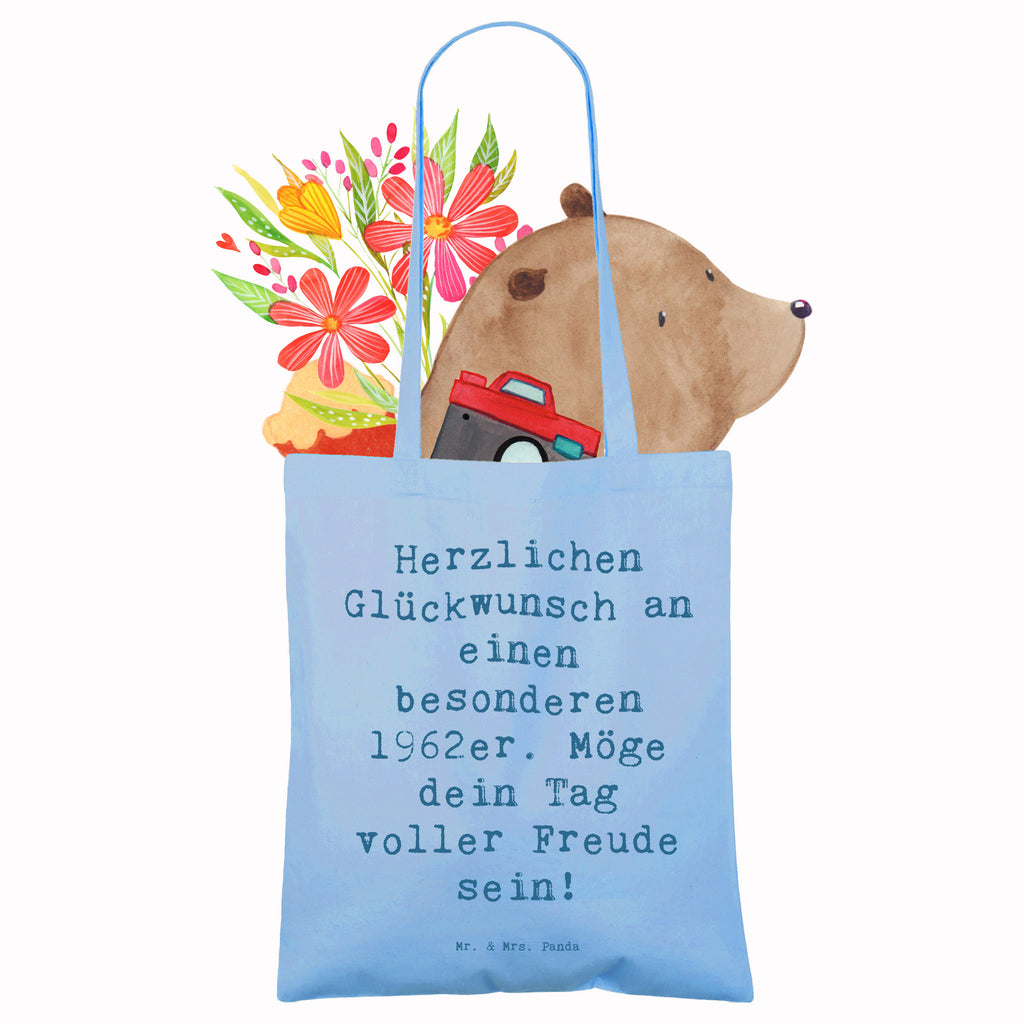 Tragetasche Spruch 1962 Geburtstag Beuteltasche, Beutel, Einkaufstasche, Jutebeutel, Stoffbeutel, Tasche, Shopper, Umhängetasche, Strandtasche, Schultertasche, Stofftasche, Tragetasche, Badetasche, Jutetasche, Einkaufstüte, Laptoptasche, Geburtstag, Geburtstagsgeschenk, Geschenk