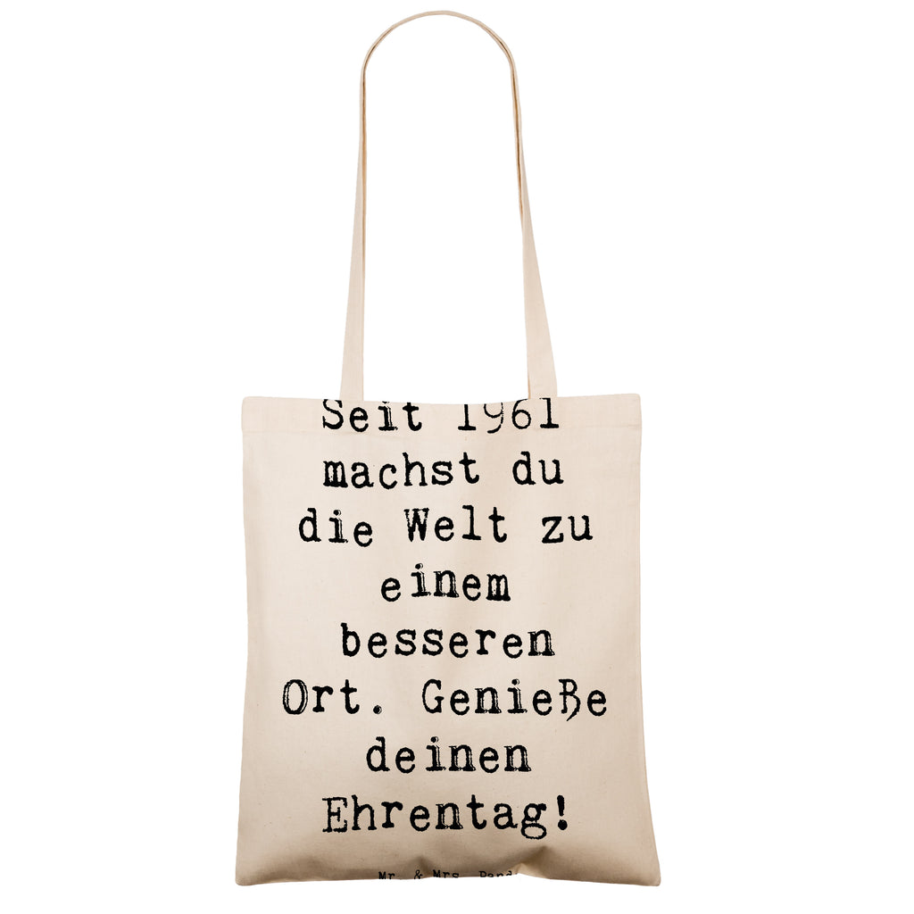 Tragetasche Spruch 1961 Geburtstag Freuden Beuteltasche, Beutel, Einkaufstasche, Jutebeutel, Stoffbeutel, Tasche, Shopper, Umhängetasche, Strandtasche, Schultertasche, Stofftasche, Tragetasche, Badetasche, Jutetasche, Einkaufstüte, Laptoptasche, Geburtstag, Geburtstagsgeschenk, Geschenk