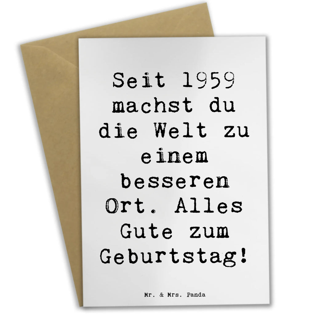 Grußkarte Spruch 1959 Geburtstag Grußkarte, Klappkarte, Einladungskarte, Glückwunschkarte, Hochzeitskarte, Geburtstagskarte, Karte, Ansichtskarten, Geburtstag, Geburtstagsgeschenk, Geschenk