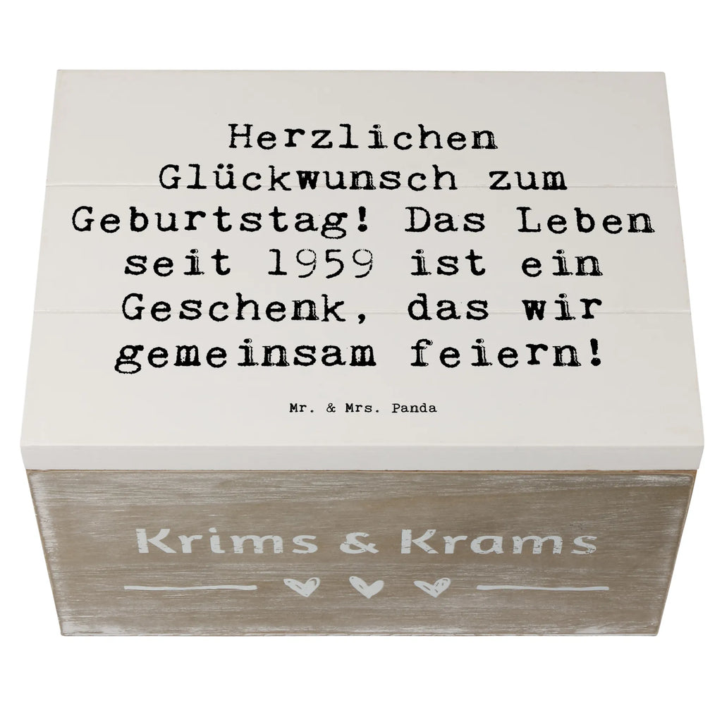 Holzkiste Spruch 1959 Geburtstag Holzkiste, Kiste, Schatzkiste, Truhe, Schatulle, XXL, Erinnerungsbox, Erinnerungskiste, Dekokiste, Aufbewahrungsbox, Geschenkbox, Geschenkdose, Geburtstag, Geburtstagsgeschenk, Geschenk