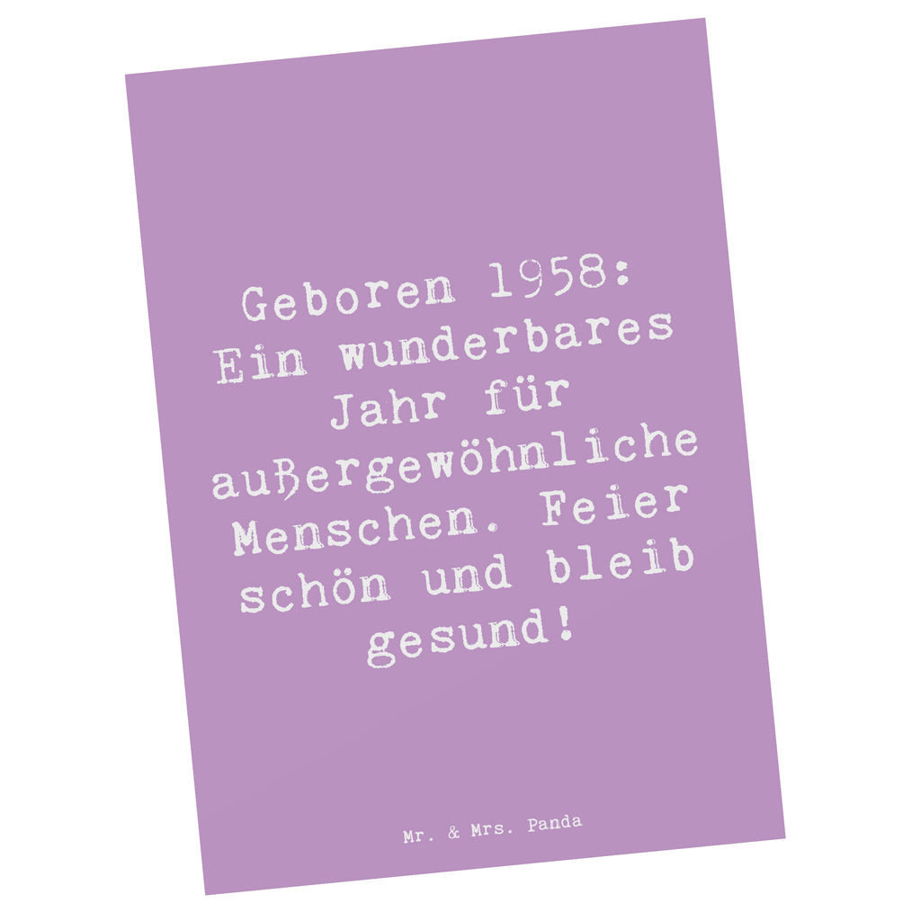 Postkarte Spruch 1958 Geburtstag Postkarte, Karte, Geschenkkarte, Grußkarte, Einladung, Ansichtskarte, Geburtstagskarte, Einladungskarte, Dankeskarte, Ansichtskarten, Einladung Geburtstag, Einladungskarten Geburtstag, Geburtstag, Geburtstagsgeschenk, Geschenk