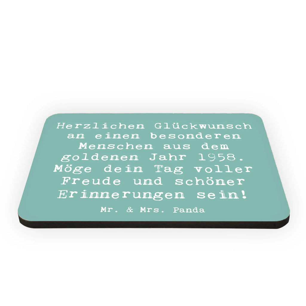 Magnet Spruch 1958 Geburtstag Kühlschrankmagnet, Pinnwandmagnet, Souvenir Magnet, Motivmagnete, Dekomagnet, Whiteboard Magnet, Notiz Magnet, Kühlschrank Dekoration, Geburtstag, Geburtstagsgeschenk, Geschenk