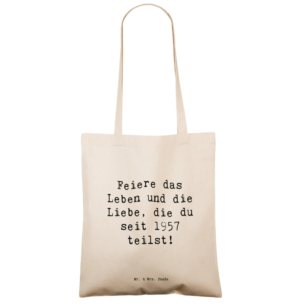 Tragetasche Spruch 1957 Geburtstag feiern Beuteltasche, Beutel, Einkaufstasche, Jutebeutel, Stoffbeutel, Tasche, Shopper, Umhängetasche, Strandtasche, Schultertasche, Stofftasche, Tragetasche, Badetasche, Jutetasche, Einkaufstüte, Laptoptasche, Geburtstag, Geburtstagsgeschenk, Geschenk