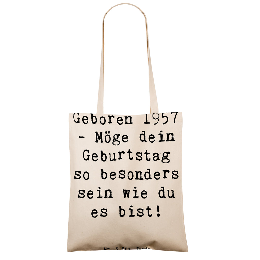 Tragetasche Spruch 1957 Geburtstag Beuteltasche, Beutel, Einkaufstasche, Jutebeutel, Stoffbeutel, Tasche, Shopper, Umhängetasche, Strandtasche, Schultertasche, Stofftasche, Tragetasche, Badetasche, Jutetasche, Einkaufstüte, Laptoptasche, Geburtstag, Geburtstagsgeschenk, Geschenk