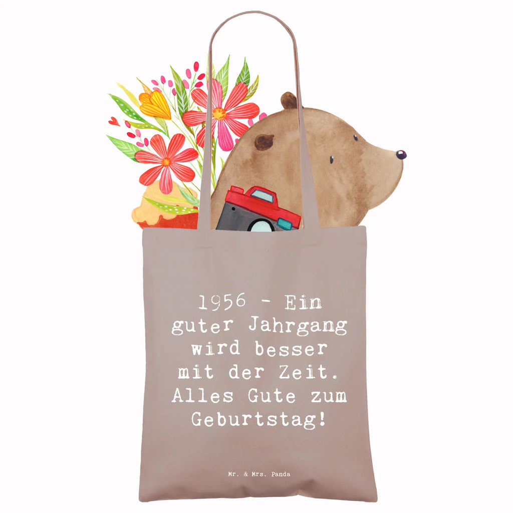 Tragetasche Spruch 1956 Geburtstag Beuteltasche, Beutel, Einkaufstasche, Jutebeutel, Stoffbeutel, Tasche, Shopper, Umhängetasche, Strandtasche, Schultertasche, Stofftasche, Tragetasche, Badetasche, Jutetasche, Einkaufstüte, Laptoptasche, Geburtstag, Geburtstagsgeschenk, Geschenk