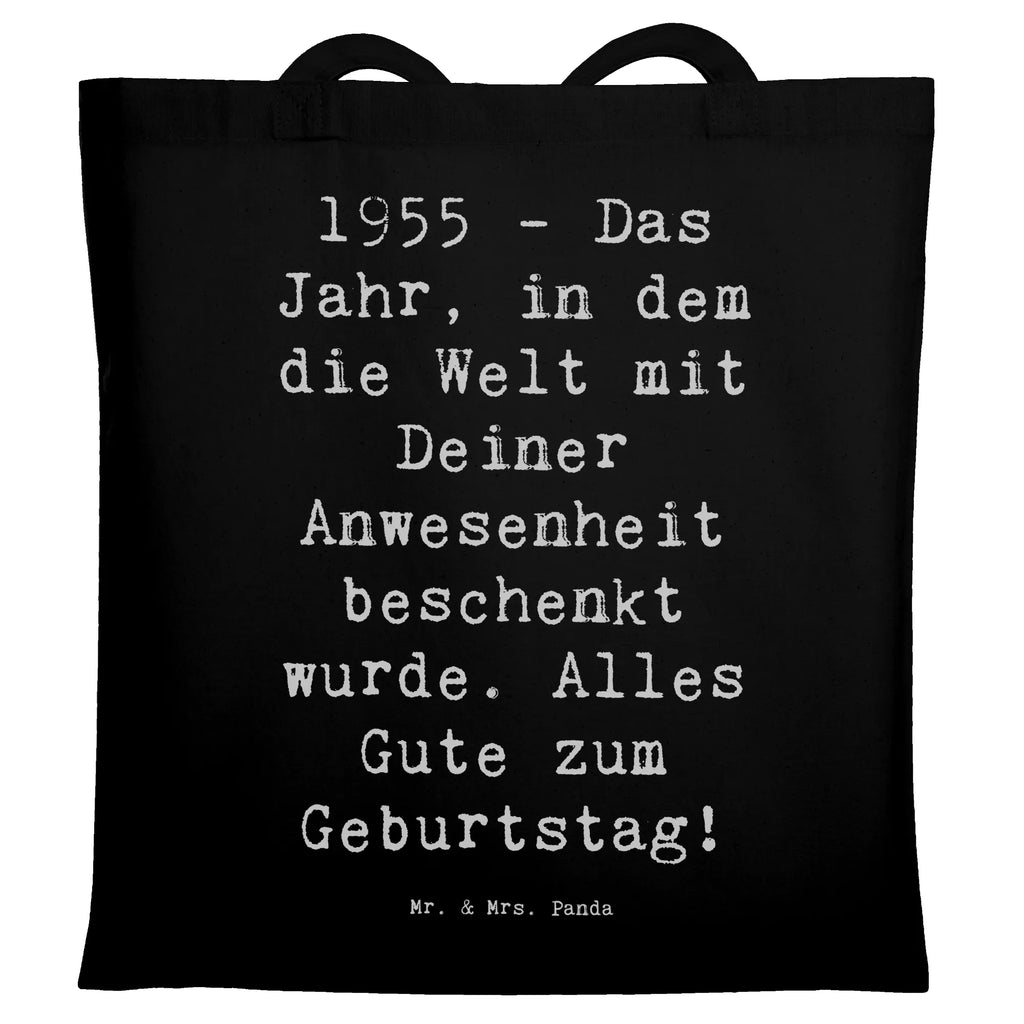 Tragetasche Spruch 1955 Geburtstag Beuteltasche, Beutel, Einkaufstasche, Jutebeutel, Stoffbeutel, Tasche, Shopper, Umhängetasche, Strandtasche, Schultertasche, Stofftasche, Tragetasche, Badetasche, Jutetasche, Einkaufstüte, Laptoptasche, Geburtstag, Geburtstagsgeschenk, Geschenk