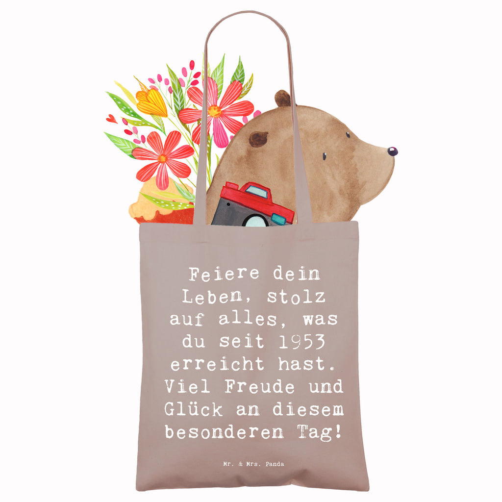 Tragetasche Spruch 1953 Geburtstag Beuteltasche, Beutel, Einkaufstasche, Jutebeutel, Stoffbeutel, Tasche, Shopper, Umhängetasche, Strandtasche, Schultertasche, Stofftasche, Tragetasche, Badetasche, Jutetasche, Einkaufstüte, Laptoptasche, Geburtstag, Geburtstagsgeschenk, Geschenk