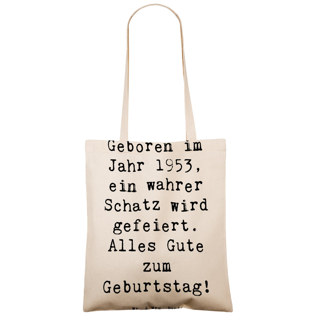 Tragetasche Spruch 1953 Geburtstag Schatz Beuteltasche, Beutel, Einkaufstasche, Jutebeutel, Stoffbeutel, Tasche, Shopper, Umhängetasche, Strandtasche, Schultertasche, Stofftasche, Tragetasche, Badetasche, Jutetasche, Einkaufstüte, Laptoptasche, Geburtstag, Geburtstagsgeschenk, Geschenk