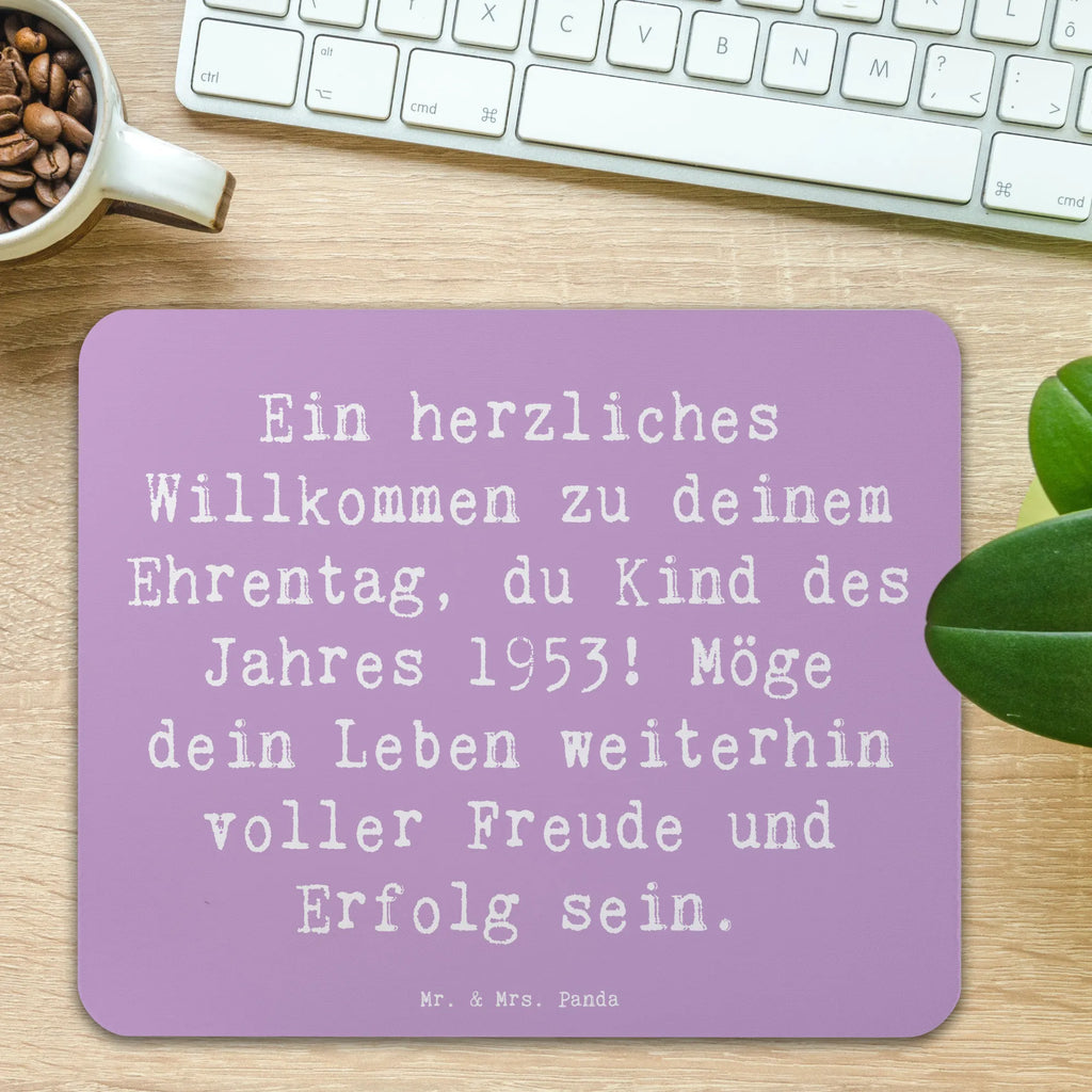 Mauspad Spruch 1953 Geburtstag Mousepad, Computer zubehör, Büroausstattung, PC Zubehör, Arbeitszimmer, Mauspad, Einzigartiges Mauspad, Designer Mauspad, Mausunterlage, Mauspad Büro, Geburtstag, Geburtstagsgeschenk, Geschenk