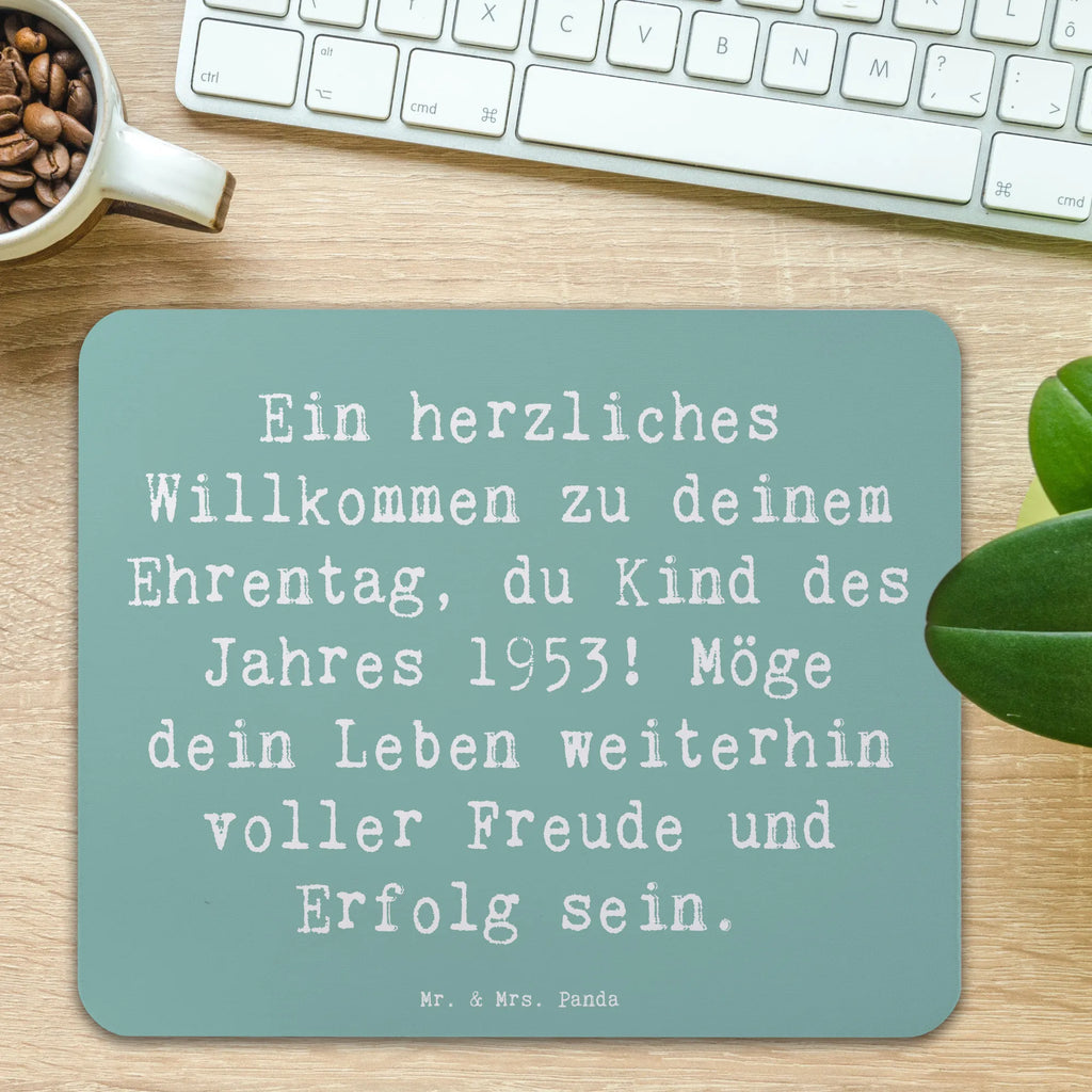 Mauspad Spruch 1953 Geburtstag Mousepad, Computer zubehör, Büroausstattung, PC Zubehör, Arbeitszimmer, Mauspad, Einzigartiges Mauspad, Designer Mauspad, Mausunterlage, Mauspad Büro, Geburtstag, Geburtstagsgeschenk, Geschenk