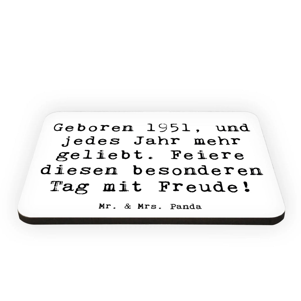 Magnet Spruch 1951 Geburtstag Kühlschrankmagnet, Pinnwandmagnet, Souvenir Magnet, Motivmagnete, Dekomagnet, Whiteboard Magnet, Notiz Magnet, Kühlschrank Dekoration, Geburtstag, Geburtstagsgeschenk, Geschenk