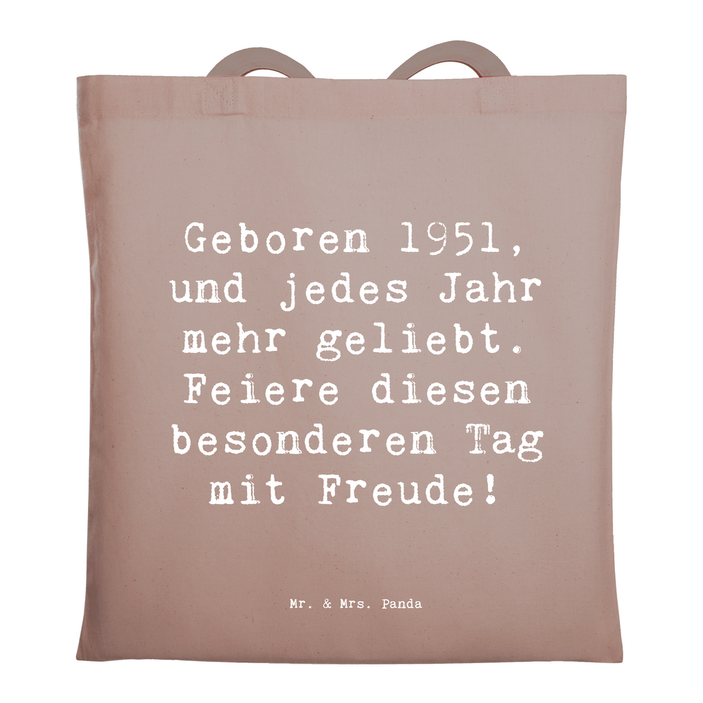 Tragetasche Spruch 1951 Geburtstag Beuteltasche, Beutel, Einkaufstasche, Jutebeutel, Stoffbeutel, Tasche, Shopper, Umhängetasche, Strandtasche, Schultertasche, Stofftasche, Tragetasche, Badetasche, Jutetasche, Einkaufstüte, Laptoptasche, Geburtstag, Geburtstagsgeschenk, Geschenk