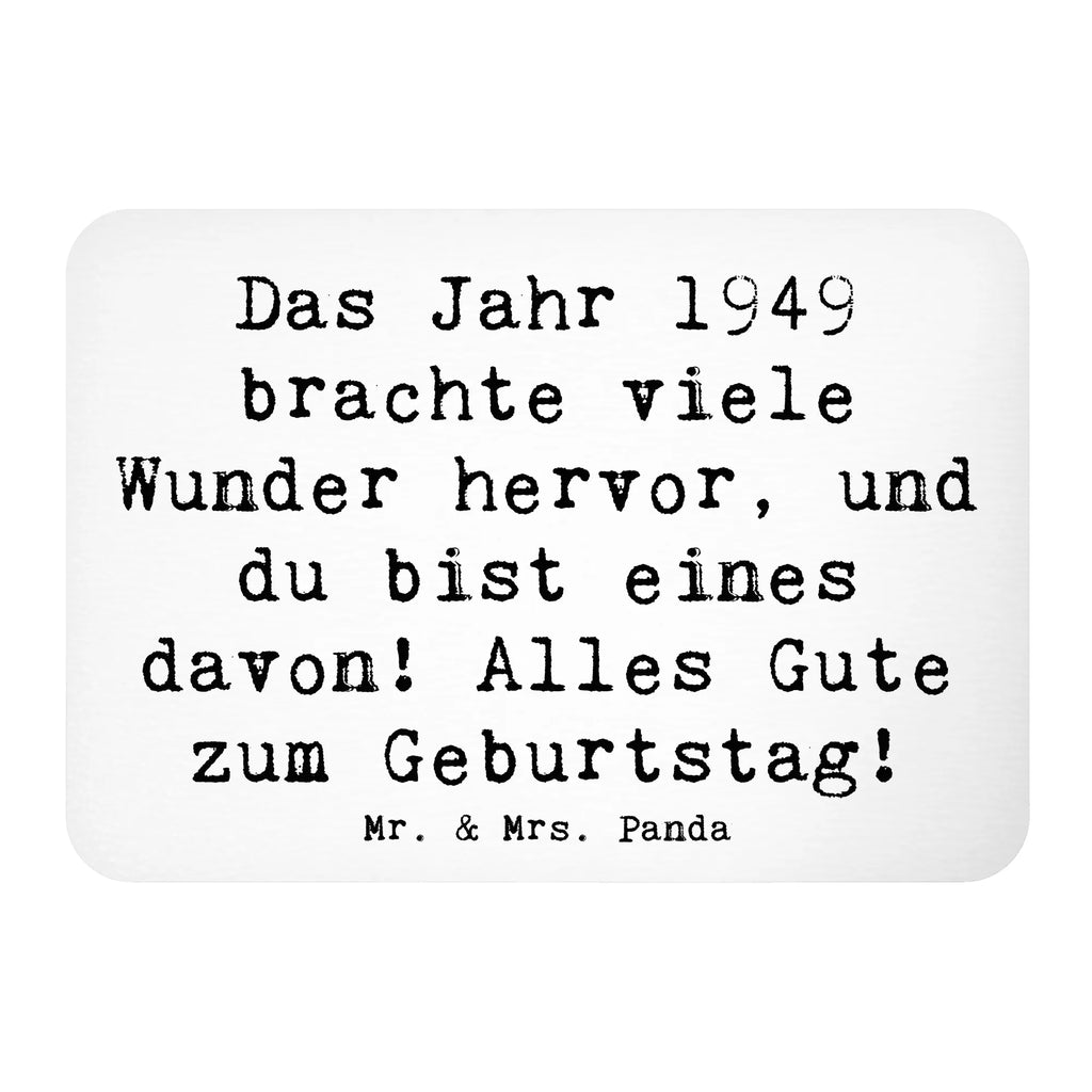 Magnet Spruch 1949 Geburtstag Wunder Kühlschrankmagnet, Pinnwandmagnet, Souvenir Magnet, Motivmagnete, Dekomagnet, Whiteboard Magnet, Notiz Magnet, Kühlschrank Dekoration, Geburtstag, Geburtstagsgeschenk, Geschenk