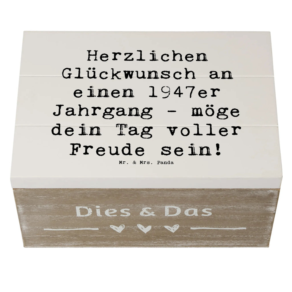 Holzkiste Spruch 1947 Geburtstag Holzkiste, Kiste, Schatzkiste, Truhe, Schatulle, XXL, Erinnerungsbox, Erinnerungskiste, Dekokiste, Aufbewahrungsbox, Geschenkbox, Geschenkdose, Geburtstag, Geburtstagsgeschenk, Geschenk