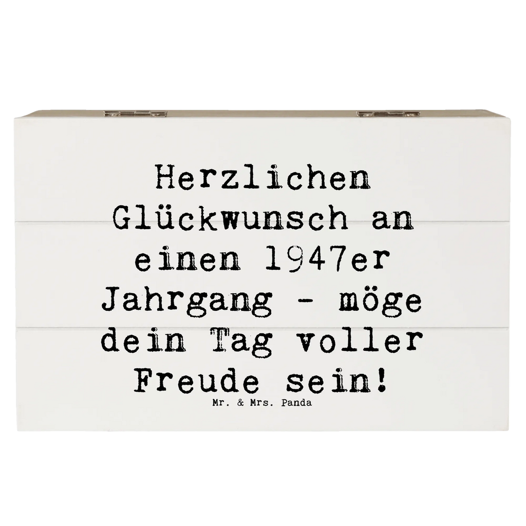 Holzkiste Spruch 1947 Geburtstag Holzkiste, Kiste, Schatzkiste, Truhe, Schatulle, XXL, Erinnerungsbox, Erinnerungskiste, Dekokiste, Aufbewahrungsbox, Geschenkbox, Geschenkdose, Geburtstag, Geburtstagsgeschenk, Geschenk