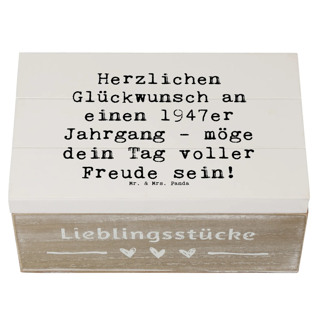 Holzkiste Spruch 1947 Geburtstag Holzkiste, Kiste, Schatzkiste, Truhe, Schatulle, XXL, Erinnerungsbox, Erinnerungskiste, Dekokiste, Aufbewahrungsbox, Geschenkbox, Geschenkdose, Geburtstag, Geburtstagsgeschenk, Geschenk