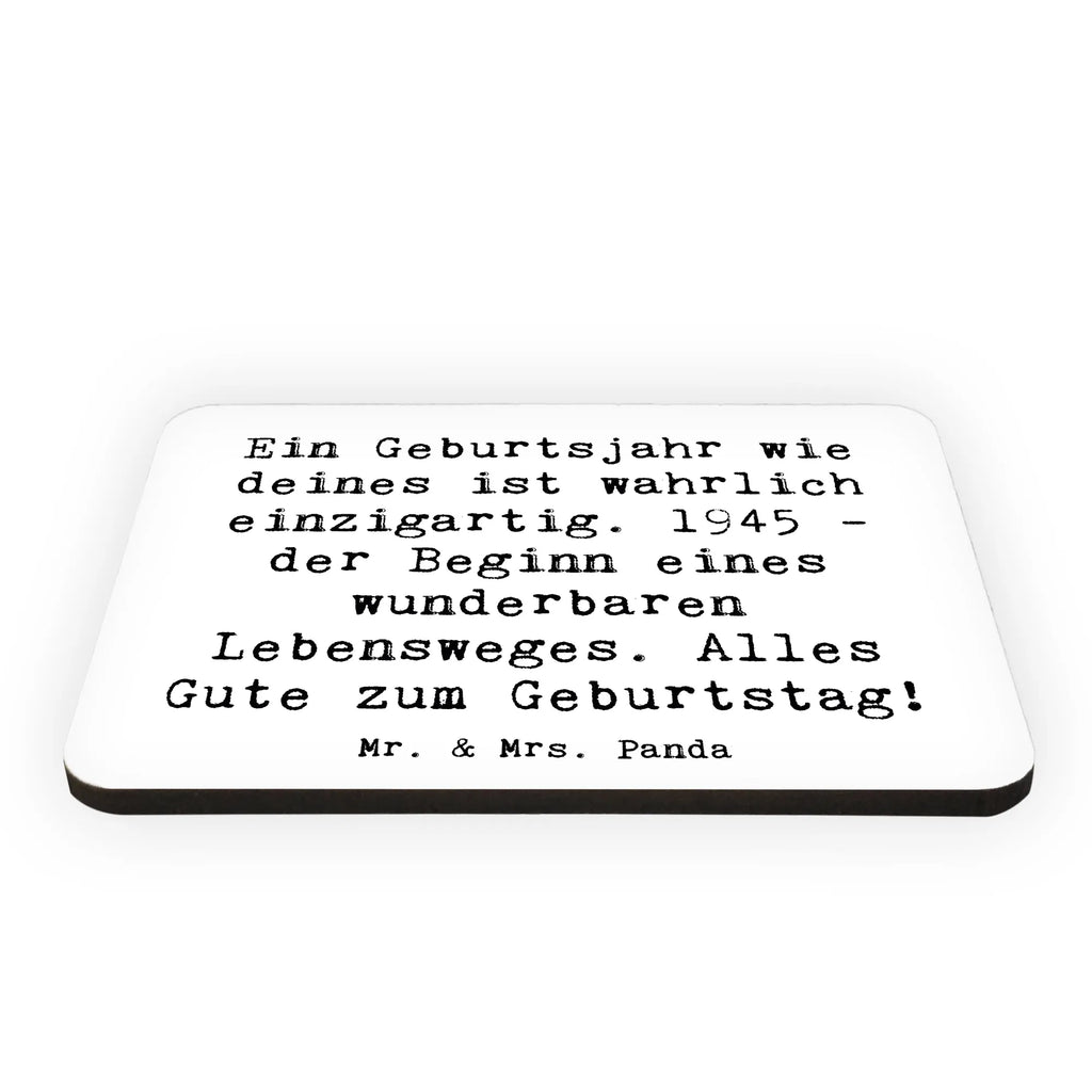 Magnet Spruch 1945 Geburtstag Kühlschrankmagnet, Pinnwandmagnet, Souvenir Magnet, Motivmagnete, Dekomagnet, Whiteboard Magnet, Notiz Magnet, Kühlschrank Dekoration, Geburtstag, Geburtstagsgeschenk, Geschenk