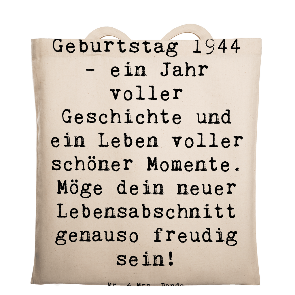 Tragetasche Spruch 1944 Geburtstag Beuteltasche, Beutel, Einkaufstasche, Jutebeutel, Stoffbeutel, Tasche, Shopper, Umhängetasche, Strandtasche, Schultertasche, Stofftasche, Tragetasche, Badetasche, Jutetasche, Einkaufstüte, Laptoptasche, Geburtstag, Geburtstagsgeschenk, Geschenk