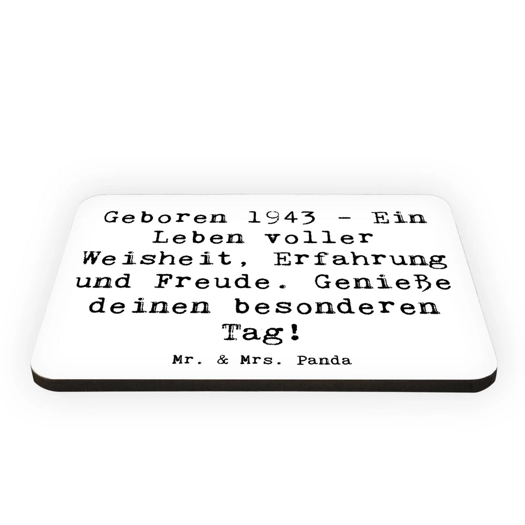 Magnet Spruch 1943 Geburtstag Kühlschrankmagnet, Pinnwandmagnet, Souvenir Magnet, Motivmagnete, Dekomagnet, Whiteboard Magnet, Notiz Magnet, Kühlschrank Dekoration, Geburtstag, Geburtstagsgeschenk, Geschenk