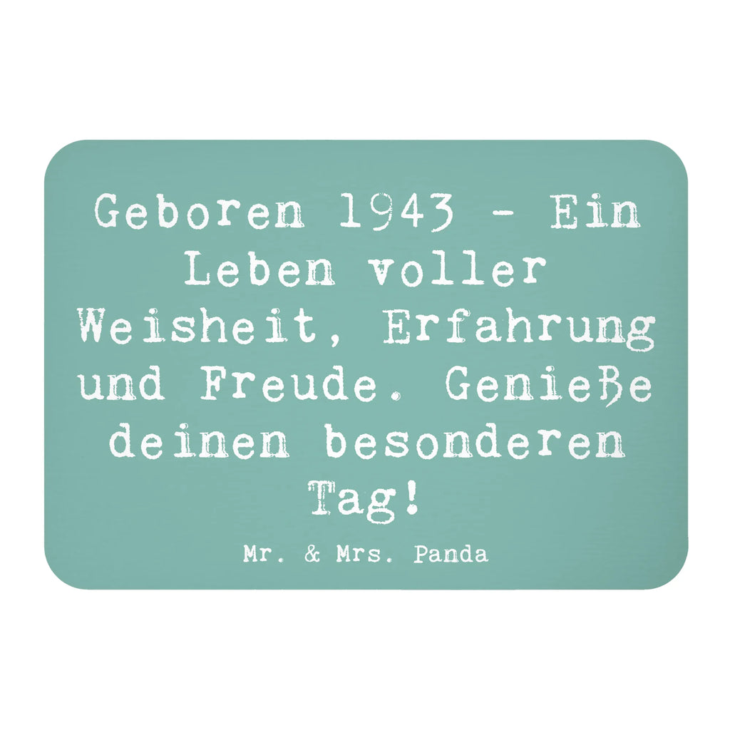 Magnet Spruch 1943 Geburtstag Kühlschrankmagnet, Pinnwandmagnet, Souvenir Magnet, Motivmagnete, Dekomagnet, Whiteboard Magnet, Notiz Magnet, Kühlschrank Dekoration, Geburtstag, Geburtstagsgeschenk, Geschenk